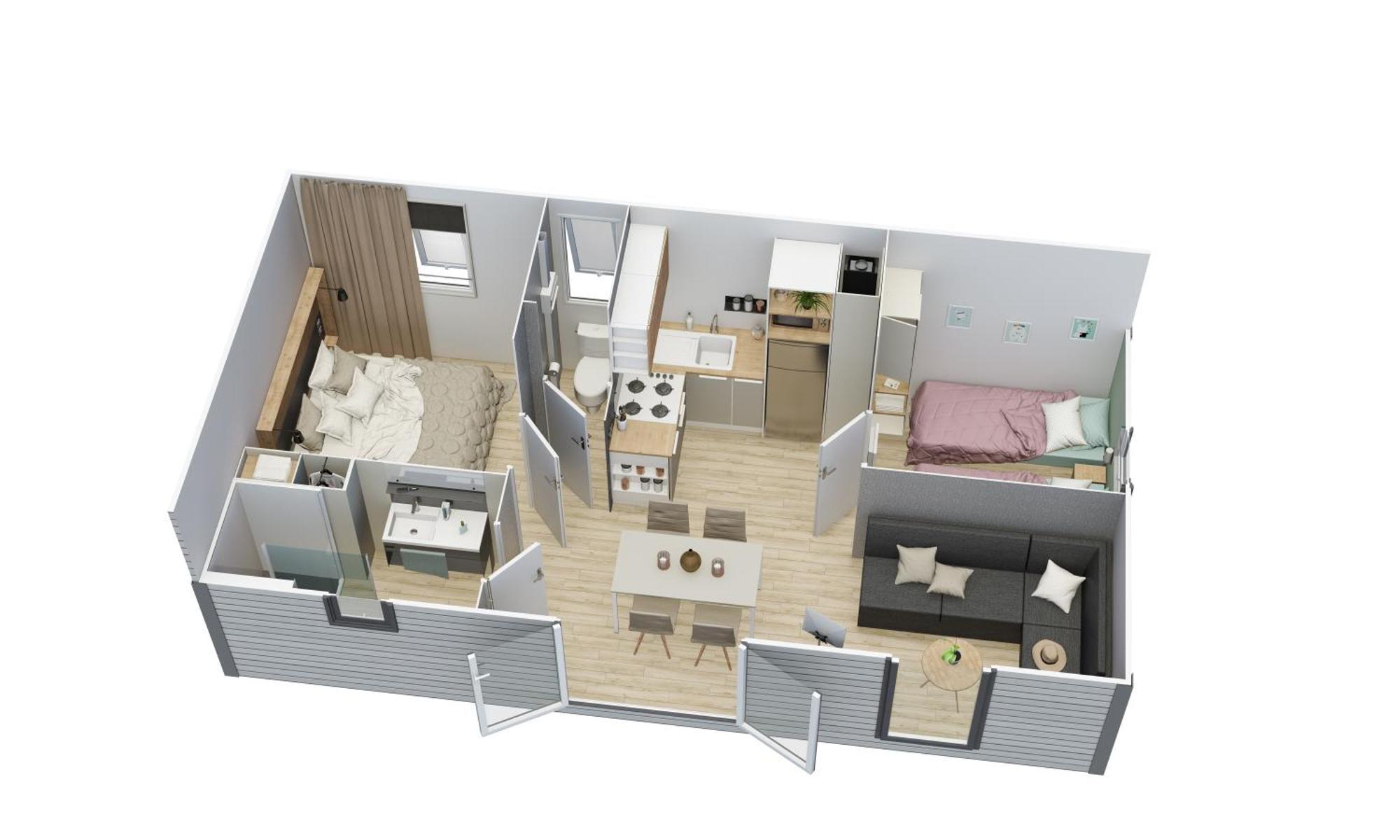 Happymobilhome -plage A 500m- 4 Etoiles Del Mar Argelès-sur-Mer